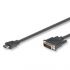 Kabel Delock HDMI Stecker auf DVI 24+1 Stecker Kabel 3m (bidirek