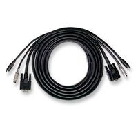 Kabel Manhattan 3-in-1 fr KVM Umschalter 3m