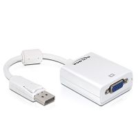Delock Adapter Displayport Stecker auf 15pin VGA Buchse