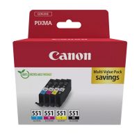 Canon CLI-551 Multipack cyan/magenta/gelb/schwarz 7ml