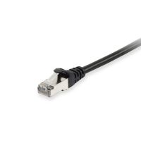 Equip Patchkabel RJ45 Cat.6 3m S/FTP schwarz