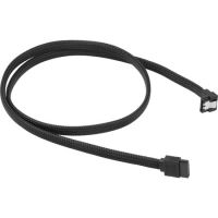 Kabel Sharkoon SATA gewinkelt, sleeve 45 cm