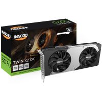 INNO3D GeForce RTX 5070 TWIN X2 OC, 12GB GDDR7, HDMI, 3x DP