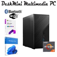 ASROCK DeskMini X600 Multimedia PC Ryzen 7 8700G 5,1 GHz - AMD R
