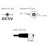 Kabel Delock USB A Stecker/ DC 5V Stromversorgung 1,5m