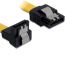 Kabel Delock SATA 6 Gb/s unten/gerade Metall 30 cm