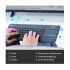 Logitech K400 Plus Wireless Touch Keyboard schwarz, USB, deutsch