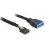 Kabel DeLock USB 2.0 Pin Header Buchse > USB 3.0 Pin Header Stec