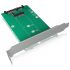 ICY Box IB-CVB516 Konverterkarte M.2 SATA zu SATA