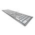 Cherry CHERRY KC 6000 SLIM silber, laserbeschriftet, USB