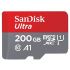 SanDisk Ultra R100 microSDXC 200 GB UHS-I U1, A1, Class 10