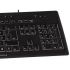 Cherry eVolution STREAM kabelgebundene MultiMedia Tastatur, schw