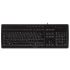 Cherry eVolution STREAM kabelgebundene MultiMedia Tastatur, schw