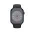 Apple Watch Series 8 GPS, 45mm Midnight Aluminiumgehäuse mit Spo