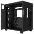NZXT H9 Flow Black - Midi-Tower schwarz, Glasfenster
