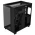 NZXT H9 Flow Black - Midi-Tower schwarz, Glasfenster