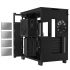 NZXT H9 Flow Black - Midi-Tower schwarz, Glasfenster
