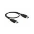 Kabel Delock USB3.0 Typ-A Stecker > USB 3.0 Typ-A Stecker, 0,5m 