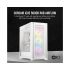 Corsair 5000D RGB Airflow wei, Glasfenster