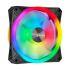 Corsair QL Series QL120 RGB, 120mm, schwarz (3er-Pack, inkl. LED