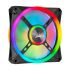 Corsair QL Series QL120 RGB, 120mm, schwarz (3er-Pack, inkl. LED
