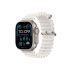 Apple Watch Ultra 2 4G , 49mm Titanium Case mit White Ocean Band