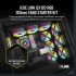 Corsair QX Series QX120 RGB Starter Kit, 120mm, schwarz (3er Pac