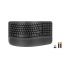 Logitech Wave Keys for Business - ergonomisch - kabellos / Bluet