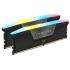 Corsair Vengeance RGB schwarz 32GB DDR5-6000 CL38, Dual-Kit