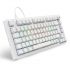 Sharkoon Skiller SGK25, wei� - Tastatur - RGB, Huano RED, USB