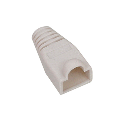 Netzwerkstecker Knickschutz grau