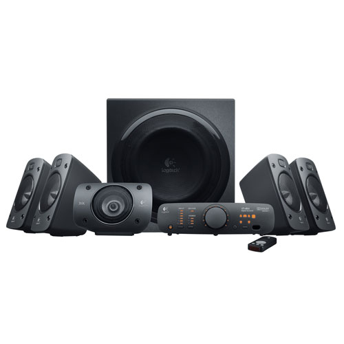 Logitech Z906 5.1 Lautsprecherset, THX, DTS, Dolby Digital