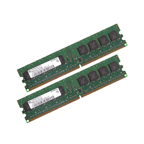 Infineon 512 MB Kit DDR-400 CL3 HYS64D32300GU-5-B gebraucht