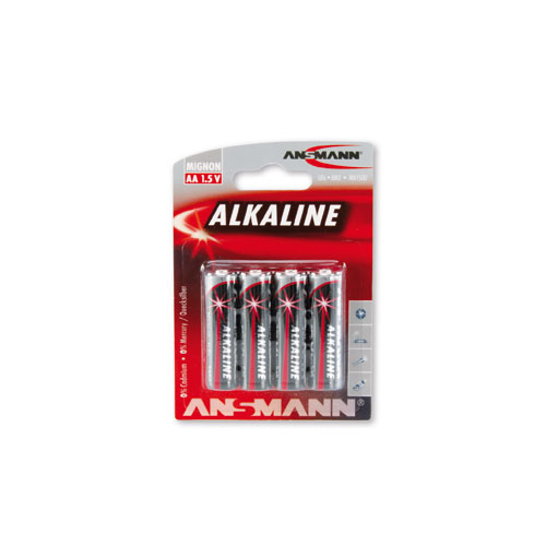 Ansmann Alkaline Red AA 4 St�ck