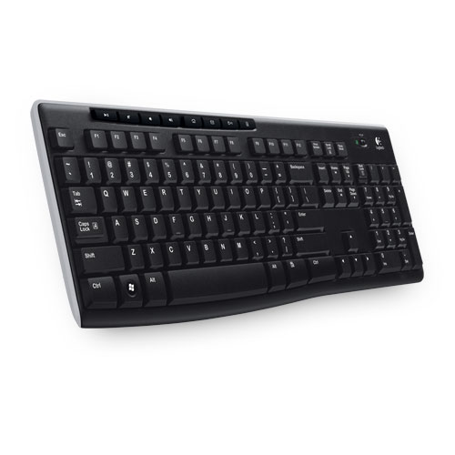 Logitech Wireless Keyboard K270 (Schwarz)