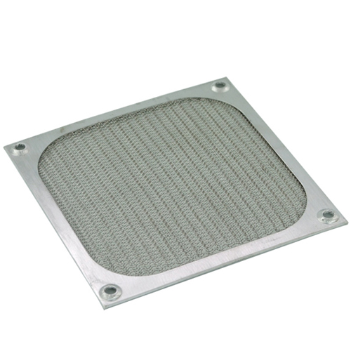 L�fterfilter 120mm, Alu Silber