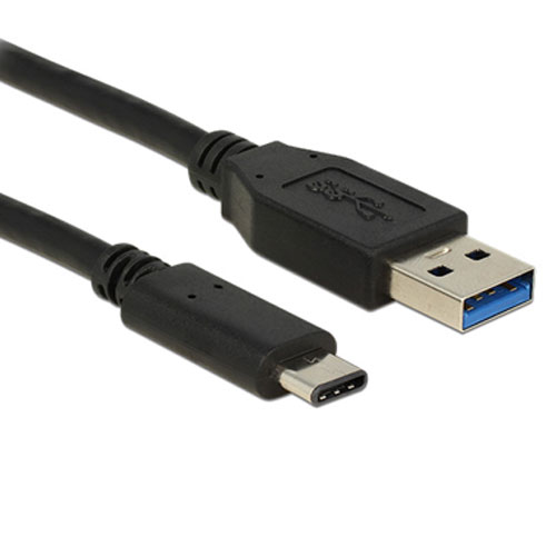 Kabel Delock USB3.1 Gen.2 Type A Stecker auf Type C Stecker 1m