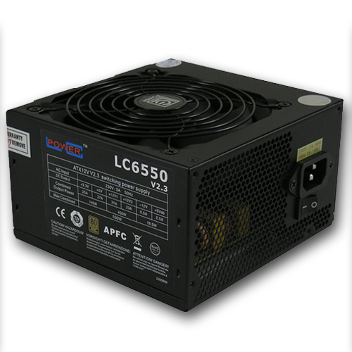 LC-Power Super Silent LC6550 V2.3 550W ATX 2.3 12cm L�fter