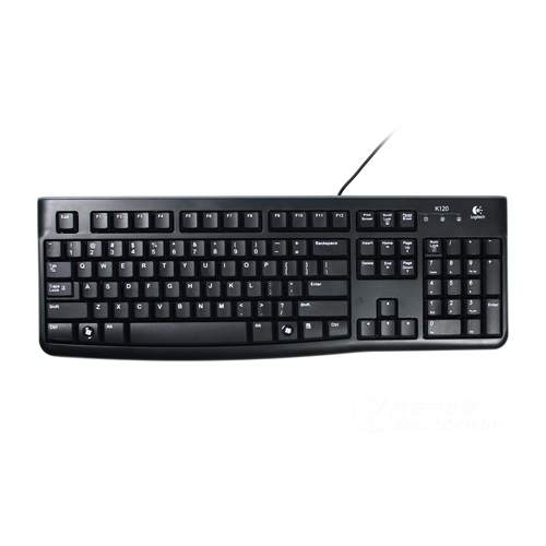 Logitech K120 schwarz USB DE- Layout