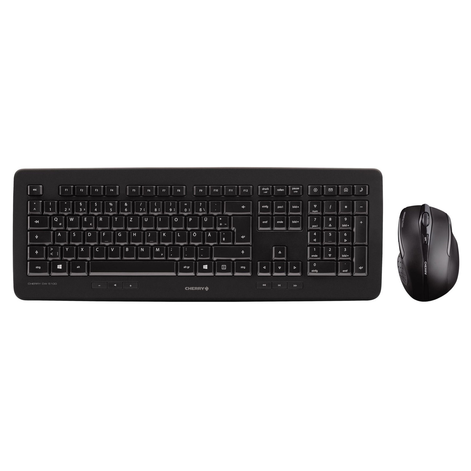 Cherry Wireless Desktop Set DW 5100 Schwarz