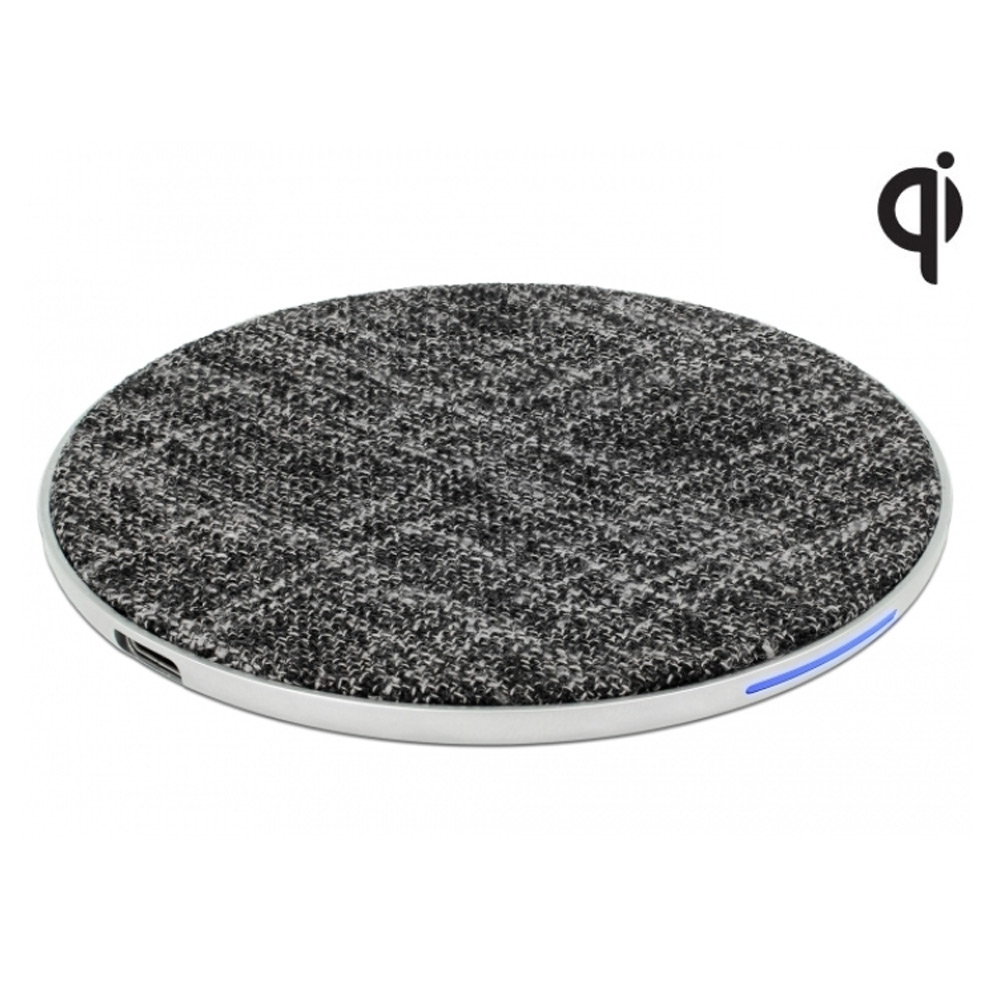 Delock Kabelloses Qi Schnellladegert - 5 W und 10 W Laden - Wir