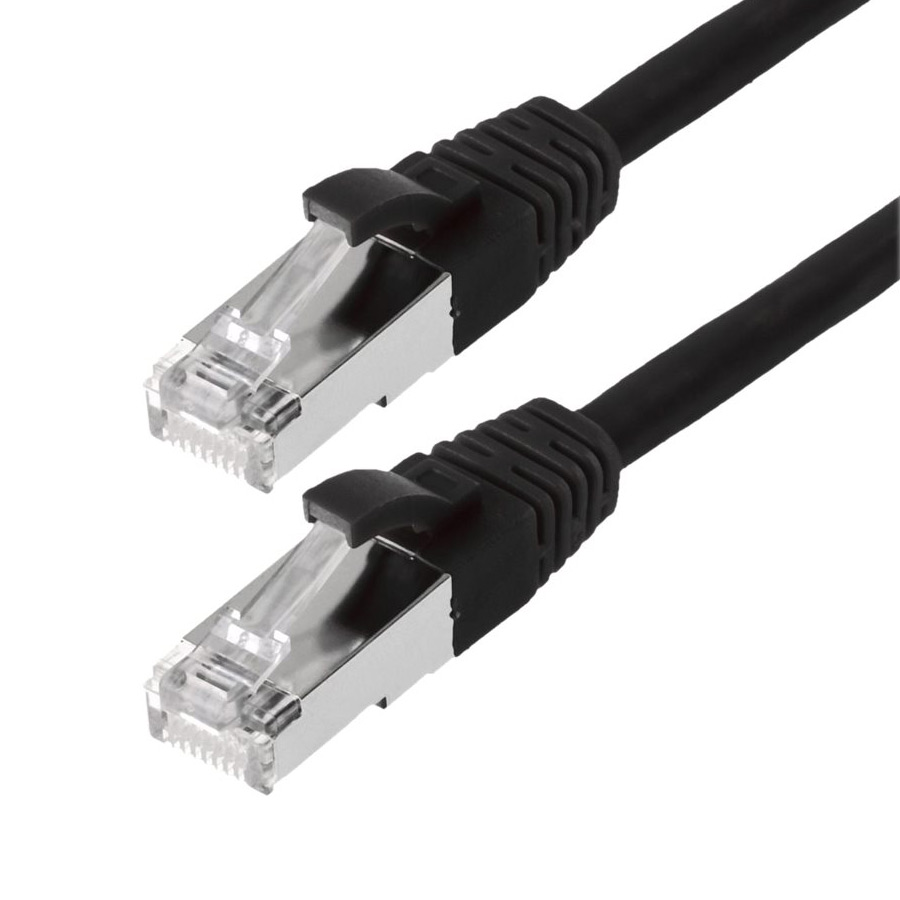 Sharkoon Patchkabel RJ45 Cat.6 0,5m SFTP schwarz