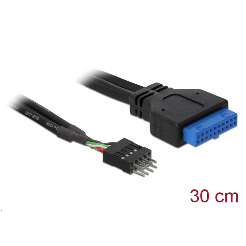 Delock Kabel USB 3.0 Pin Header Buchse > USB 2.0 Pin Header Stec