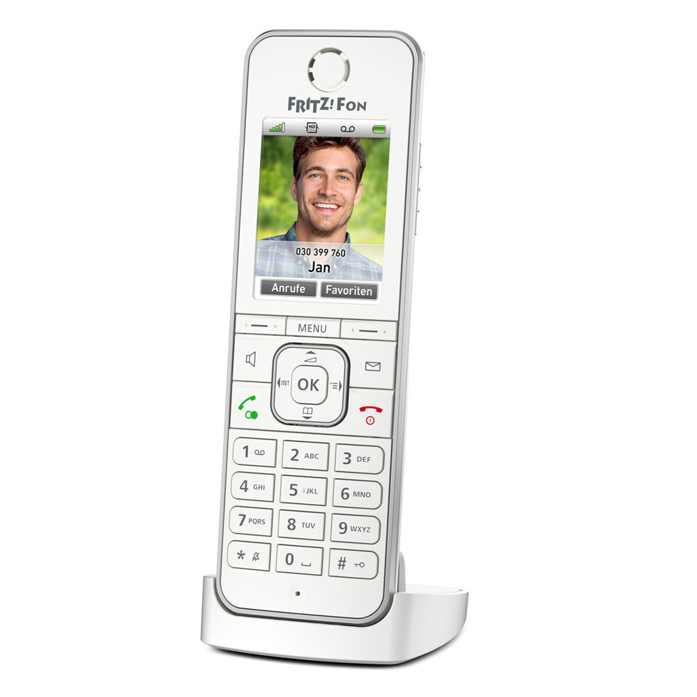 AVM FRITZ!Fon C6 Dect-Telefon - wei�