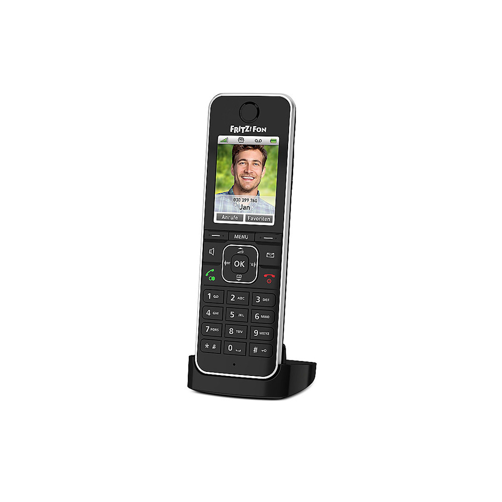AVM FRITZ!Fon C6 Dect-Telefon - schwarz
