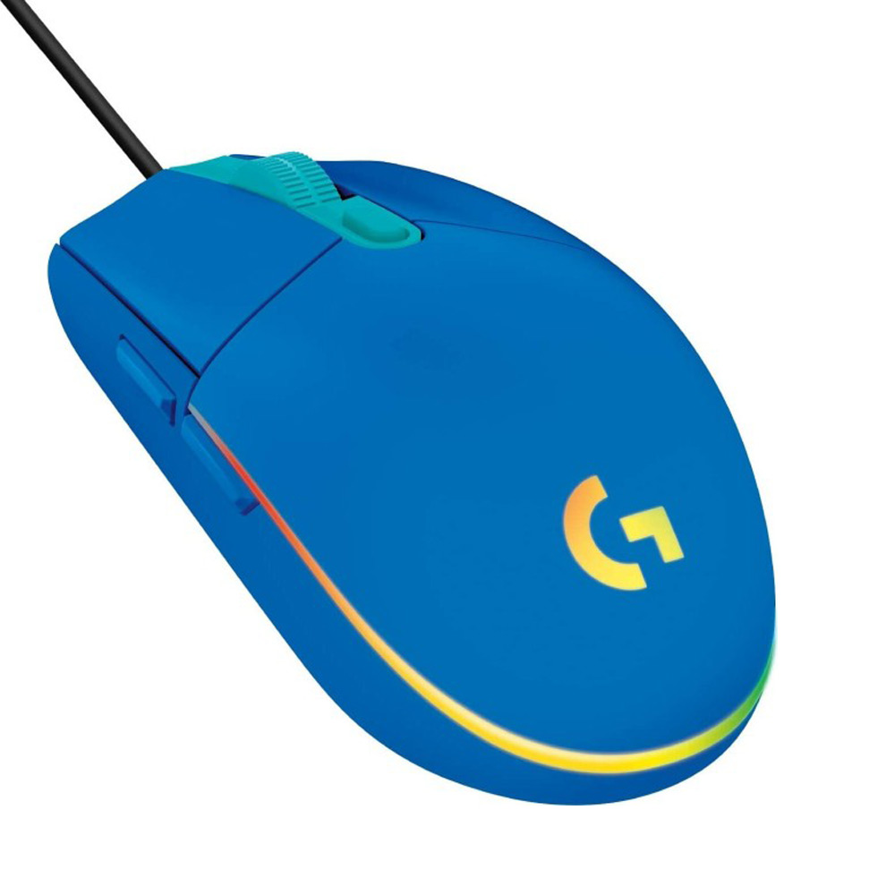 Logitech G203 LIGHTSYNC Gaming Mouse - optisch, kabelgebunden, b