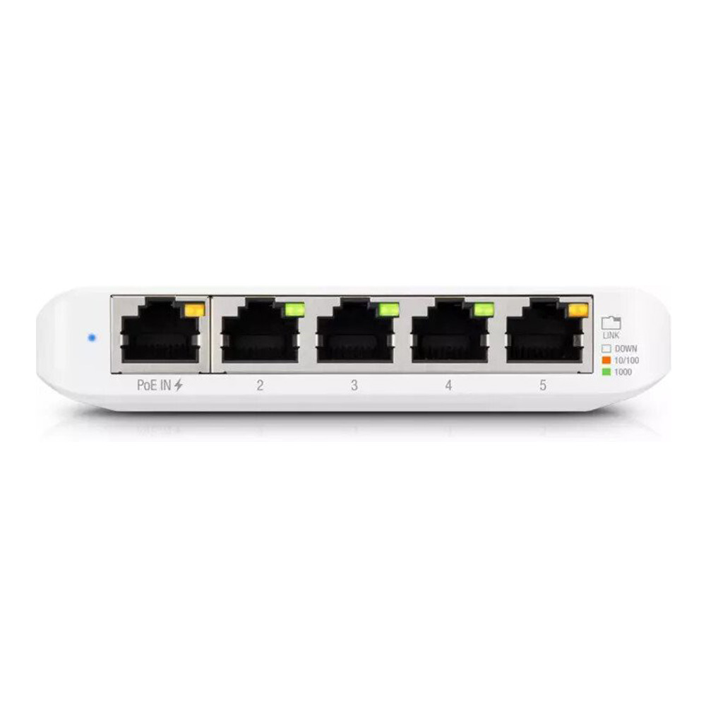 Ubiquiti UniFi Switch Flex Mini 5 Port (1x POE) Desktop Gigabit 