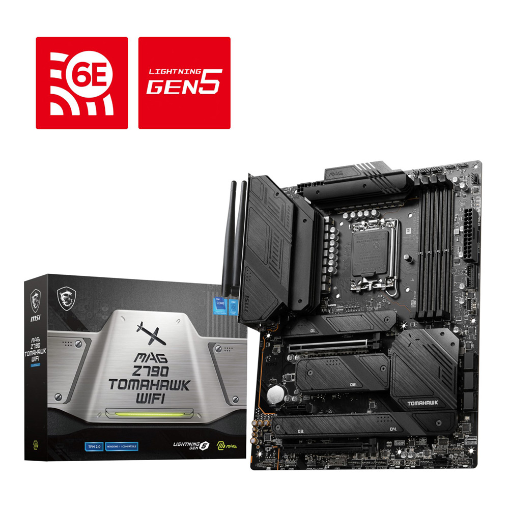 MSI MAG Z790 Tomahawk WIFI - DDR5 - Intel Z790 Sockel 1700, ATX