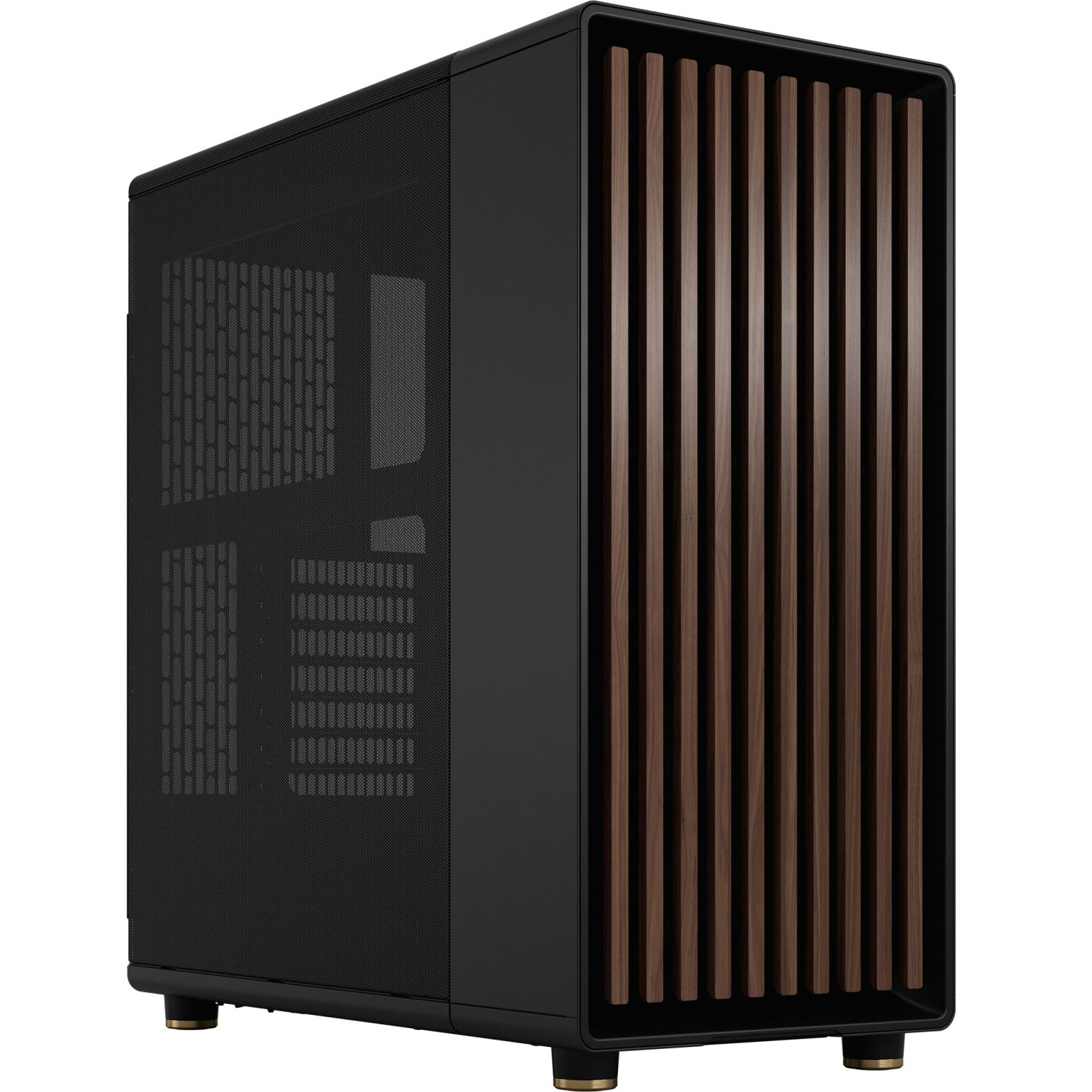 Fractal Design North Charcoal Black Mesh, Midi-Tower - Staubfilt