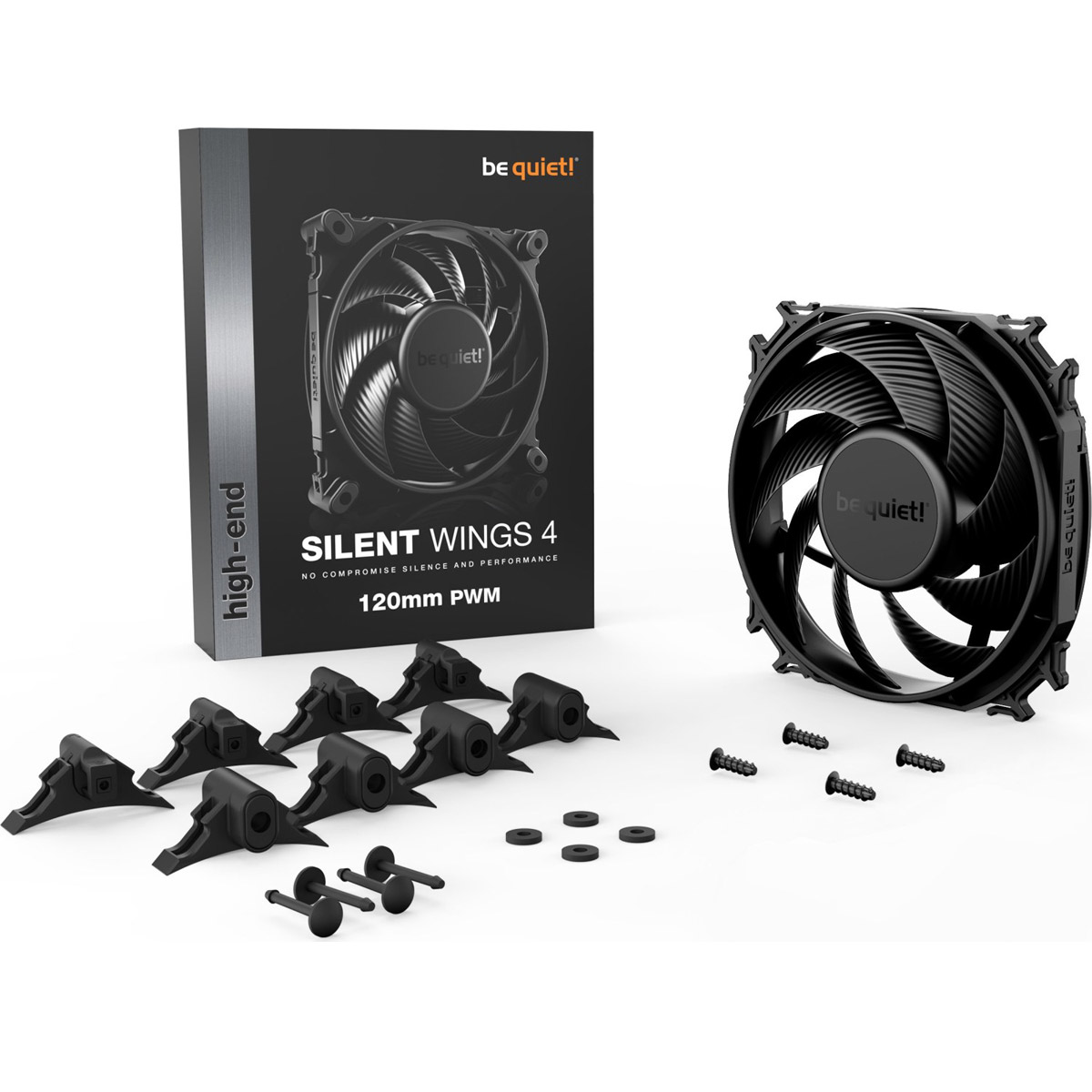 Be Quiet! Lfter Silent Wings 4 140mm PWM 1.100 U/Min
